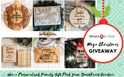 Win a Personalised Christmas Gift Pack from Sweetheart Creative (Ended)