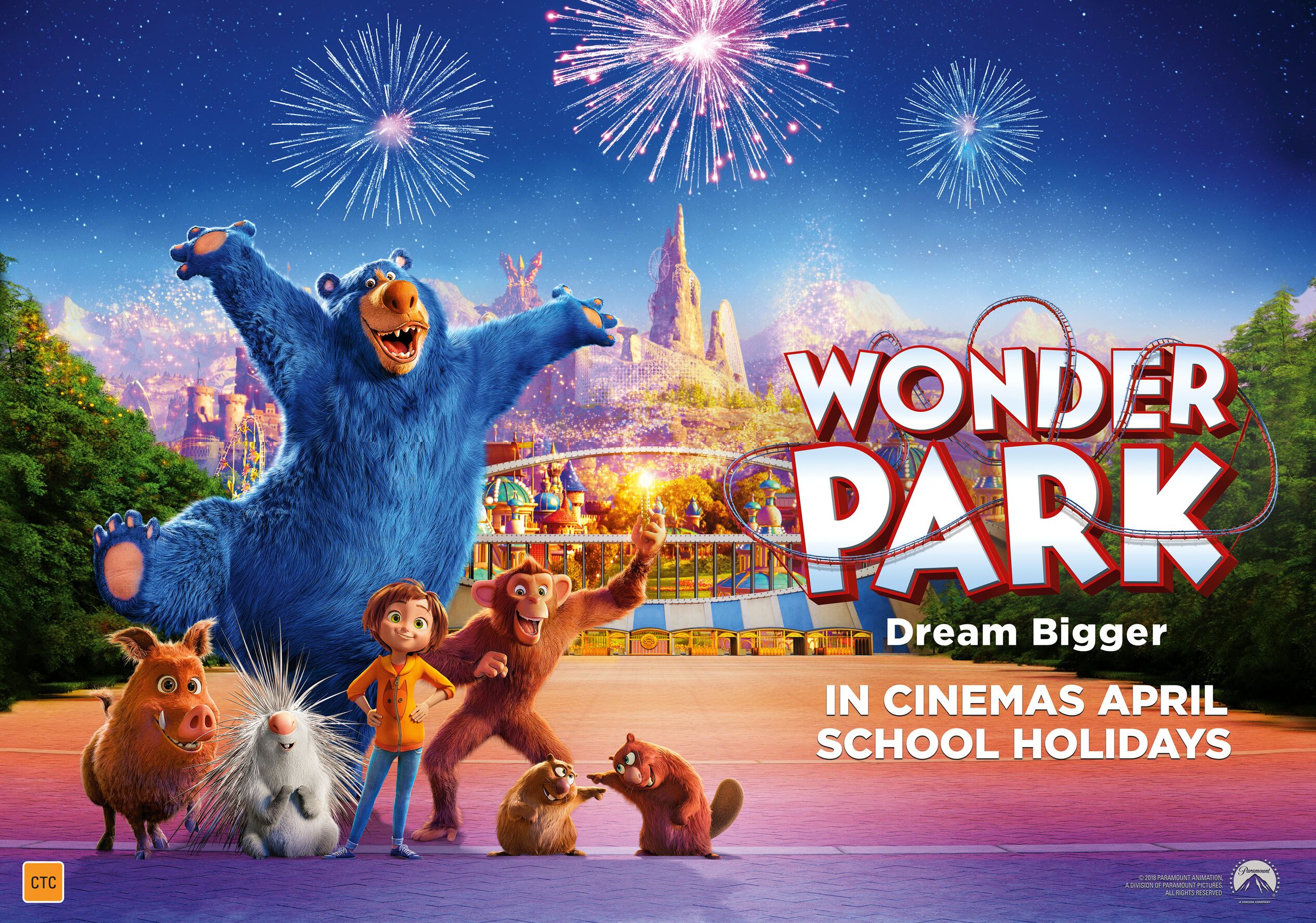 Wonder park. Wonder парк. Вандер парк школа. Парк развлечений фильм 2019 Постер. Wonder Park Fancaps.