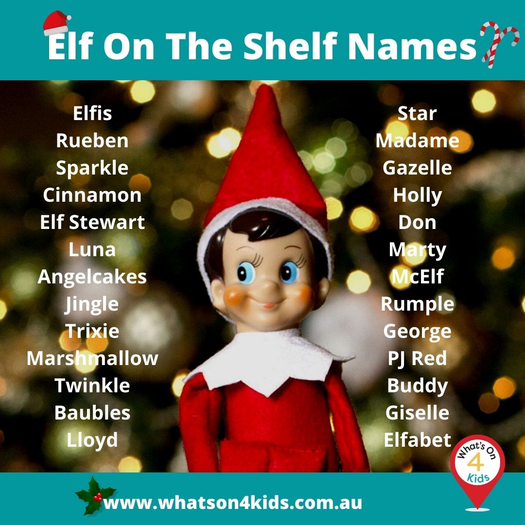 Elf On The Shelf Cheat Sheet - What's On 4 Kids